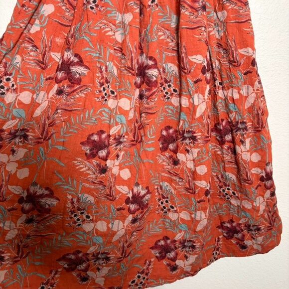 Natural Life Skirt Women's XS/S Floral Boho Smocked Long Boho Colorful - Picture 5 of 8